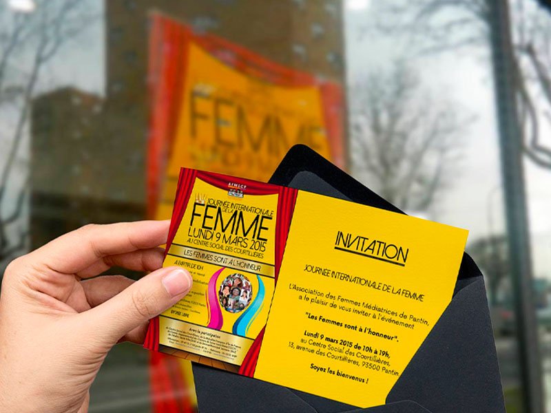Invitation Journée de la femme 2015