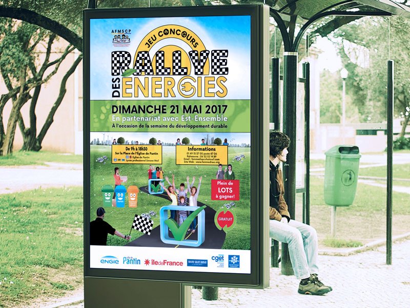 Affiche Rallye des énergies