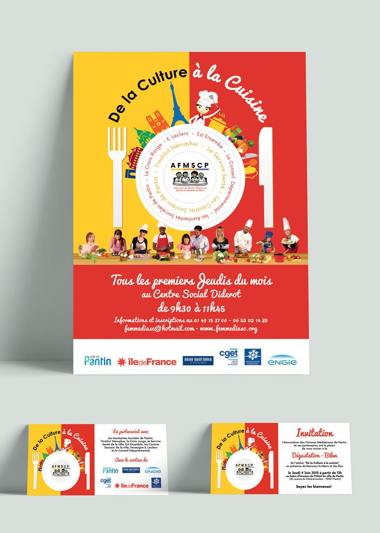 Affiche atelier cuisine