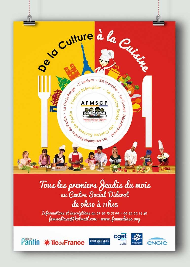 Affiche atelier cuisine