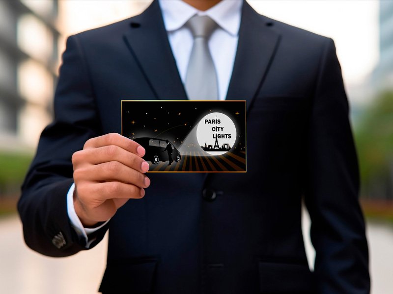 Cartes de visite Paris City Lights